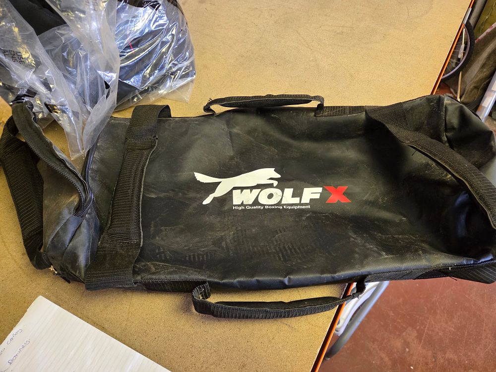 Lot 324 – WolfX Power Cloth and Sand Filled Boxing and MMA Training Bag