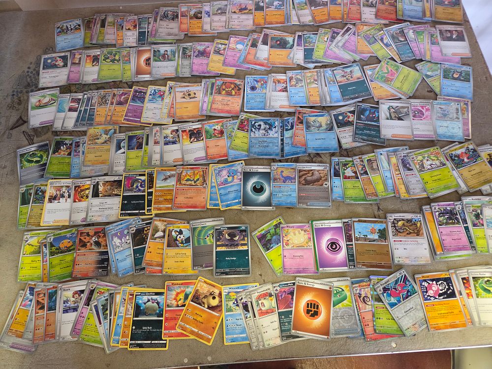 Lot 337 – An Assortment of Modern Pokemon Trading Cards Including Scarlet and Violet Era Sets and Illustration Rare