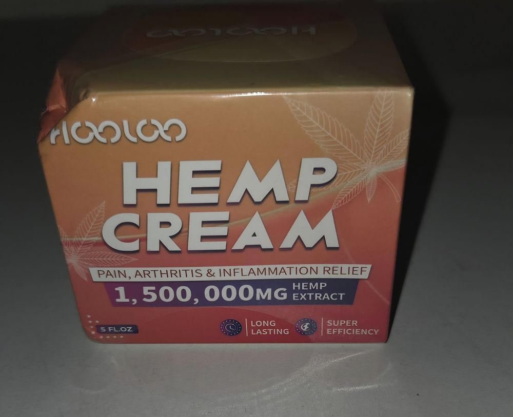 Lot 386 – A Single Box of HOOLOO Hemp Cream 5 fl. oz