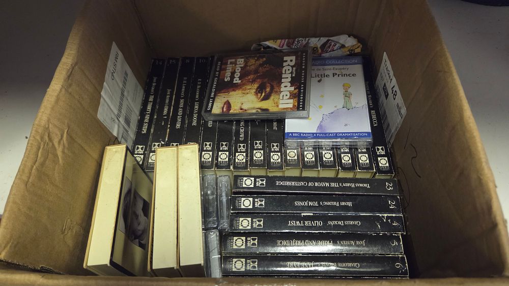 Lot 182 – A Collection of Classic Literature Audiobooks on Cassette and CD. Orbis / De Agostini.