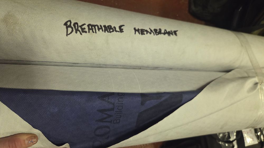 Lot 212 – Two Roma Building Breathable Roofing Membrane Rolls