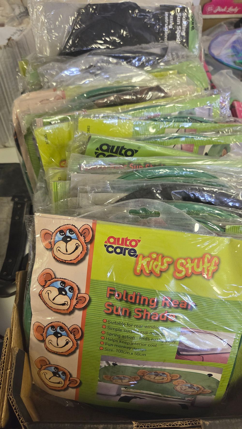 Lot 223 – A Group of Auto Care Kids Stuff Folding Rear Sun Shades
