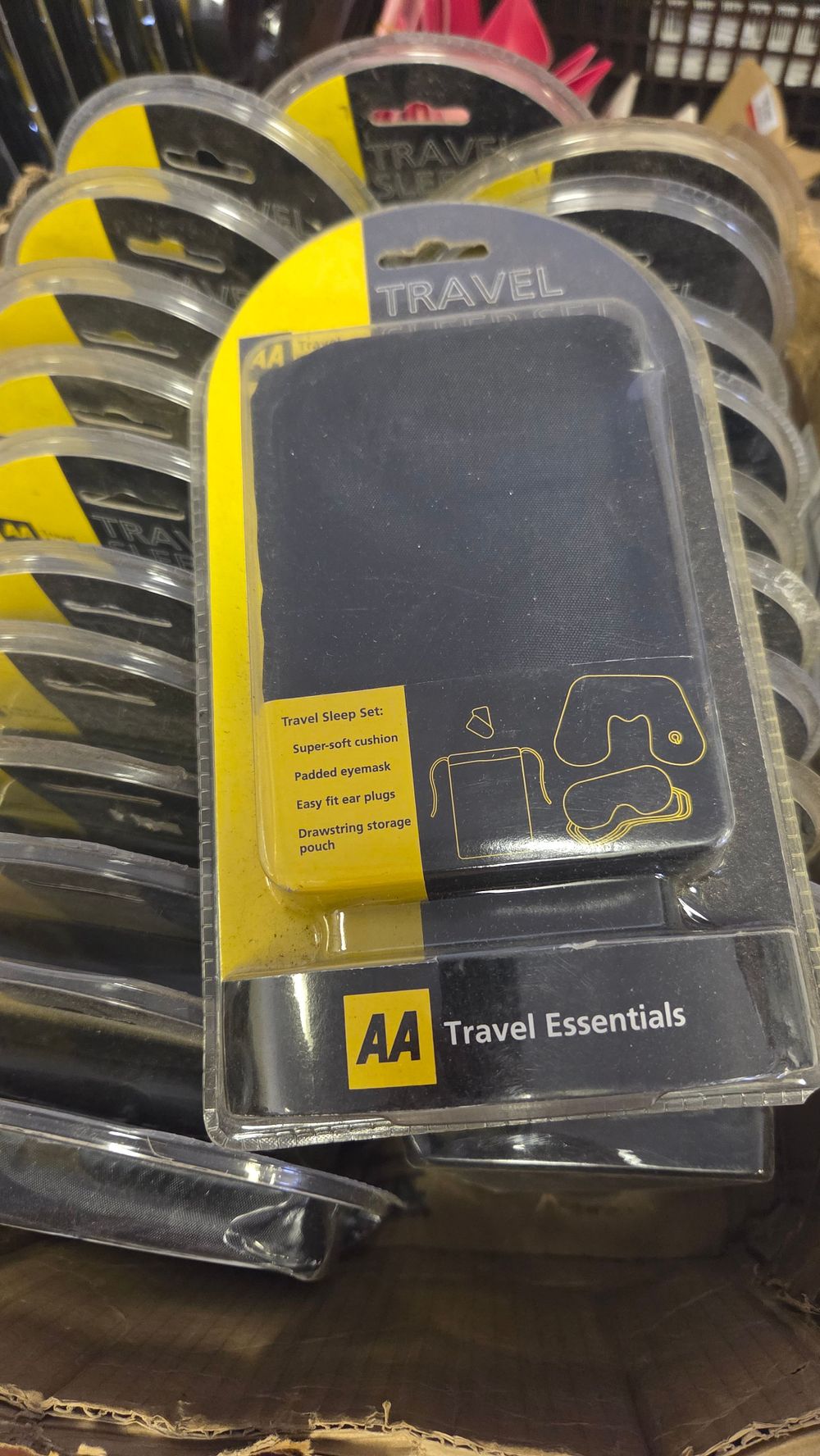 Lot 240 – A Collection of AA Travel Essentials Travel Sleep Sets
