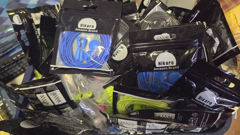 Lot 242 – An Assortment of Hikaro Amazon Brand No-Tie Elastic Shoelaces