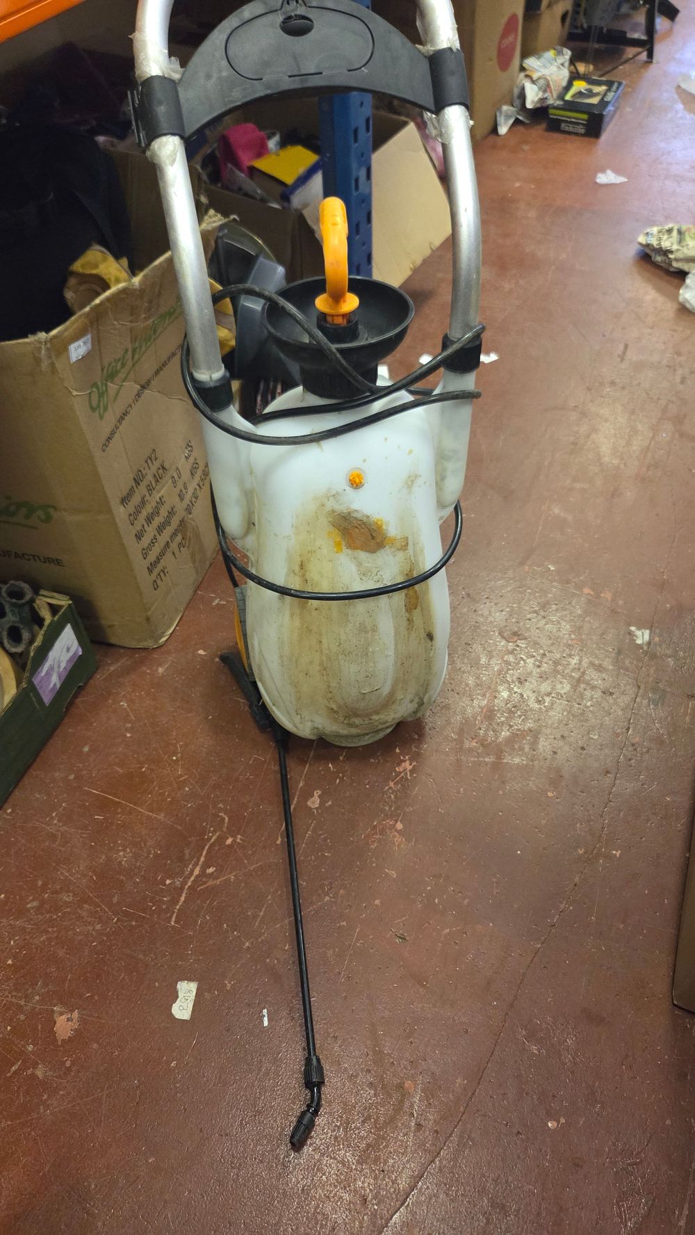 Lot 270 – A Wheeled Manual Pressure Garden Sprayer