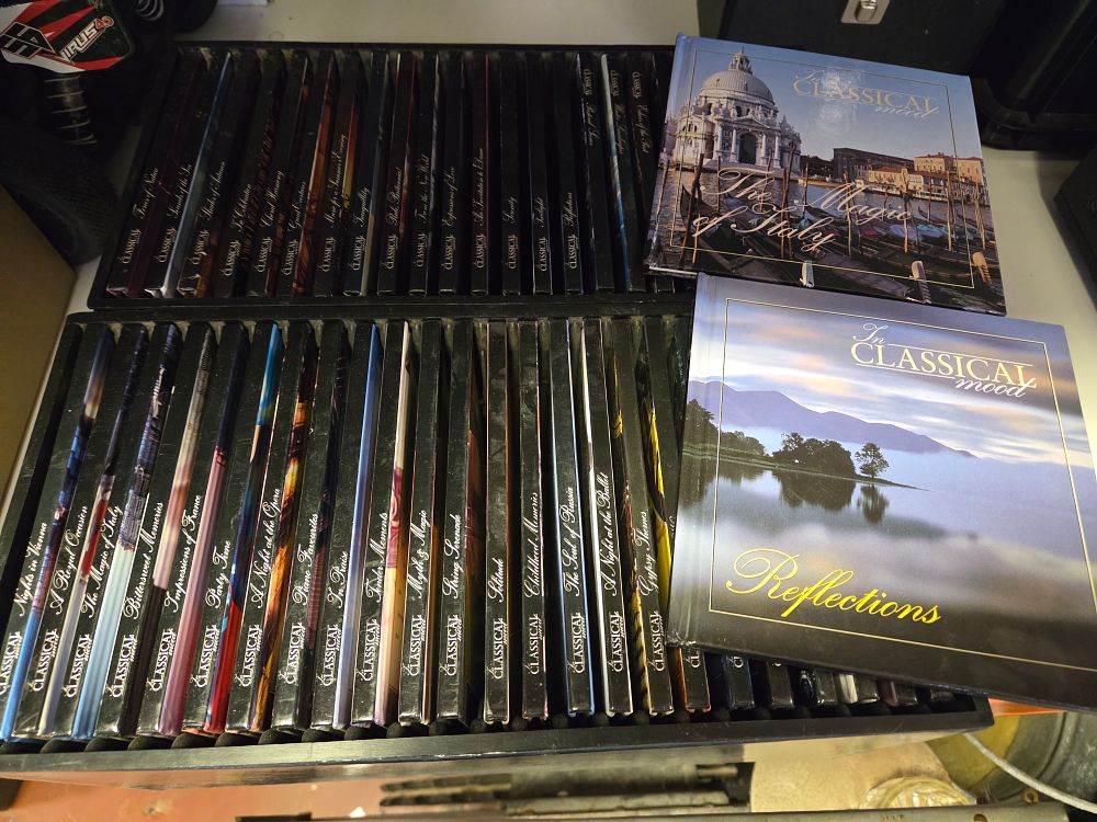 Lot 326 – A Collection of In Classical Mood Compact Disc Booklets