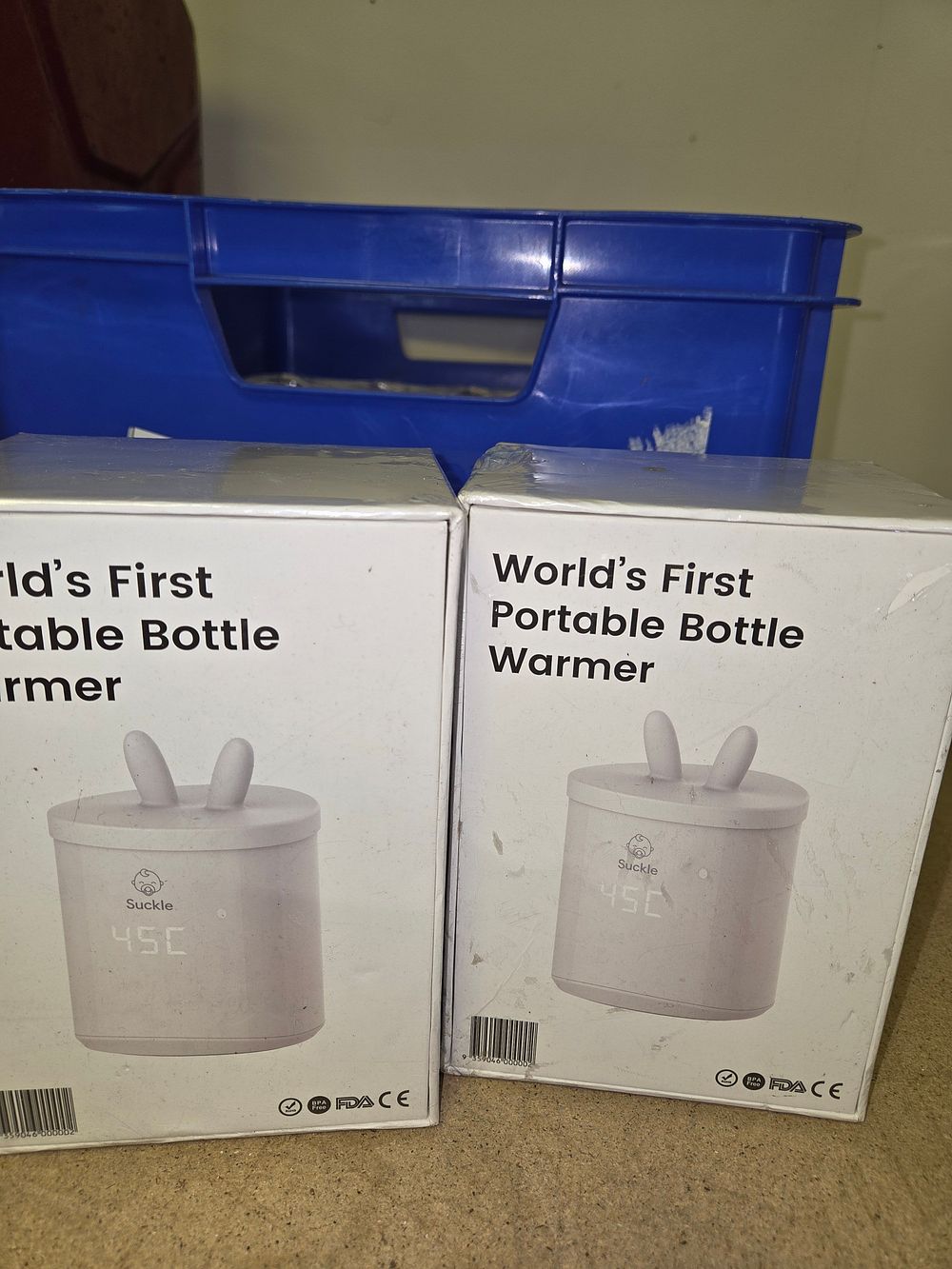 Lot 372 – A Pair of Suckle Portable Bottle Warmers