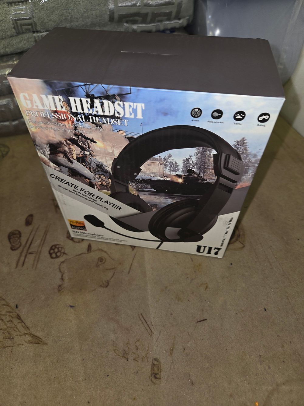 Lot 387 – U17 Professional Gaming Headset in Original Retail Packaging