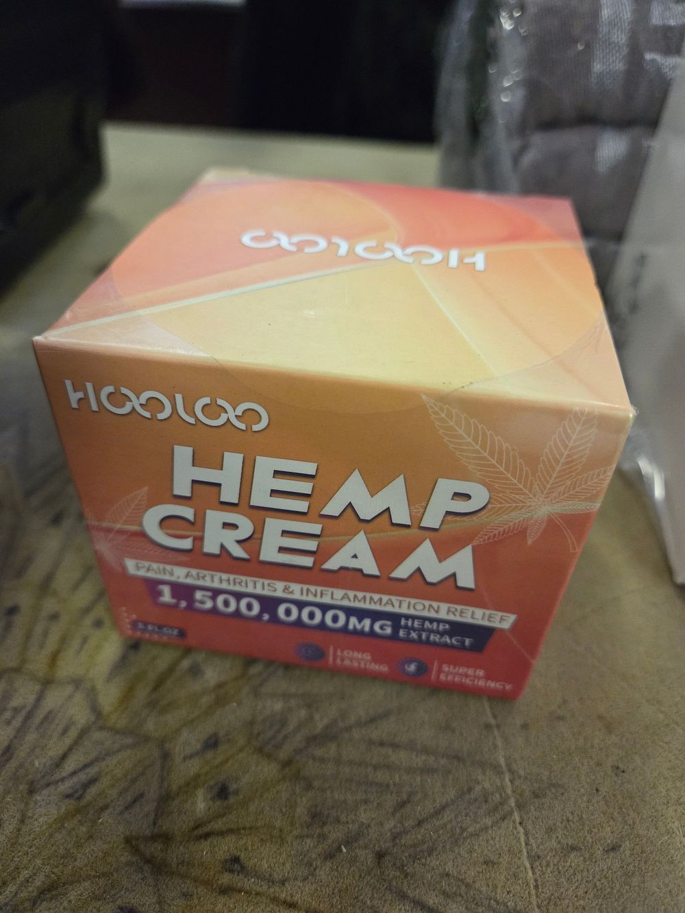 Lot 397 – Hooloo Hemp Cream for Pain Relief 1,500,000mg 2 fl oz