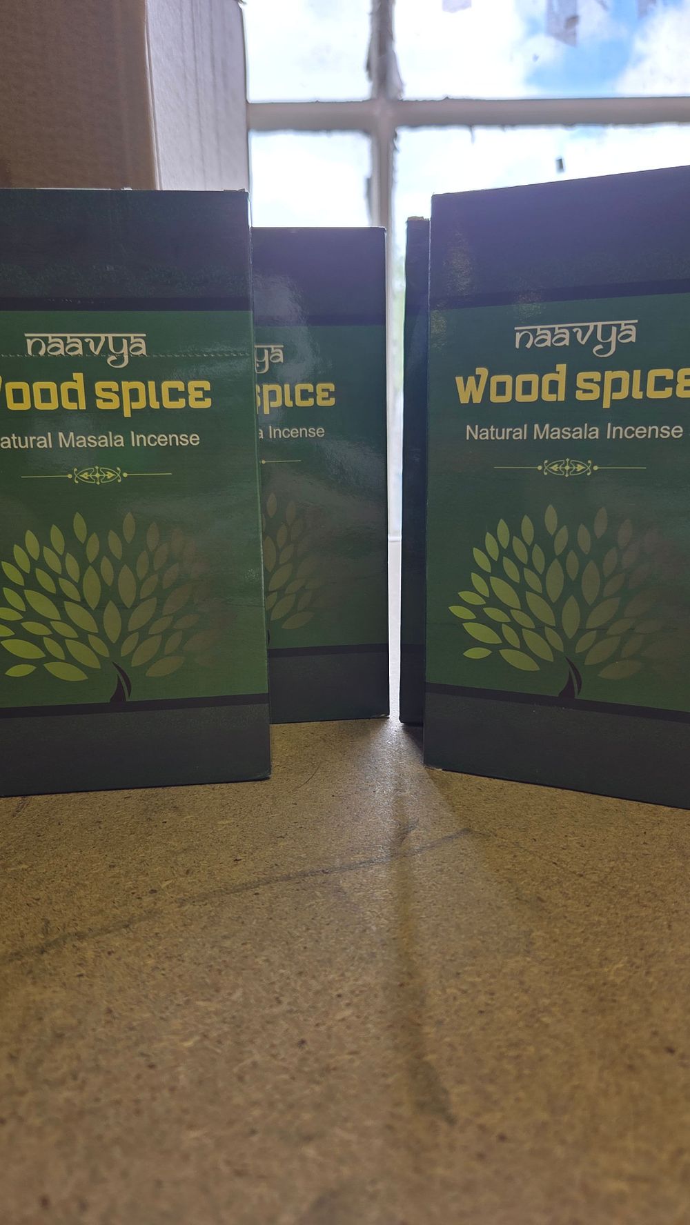 Lot 179 – Four Naavya Wood Spice Natural Masala Incense Boxes