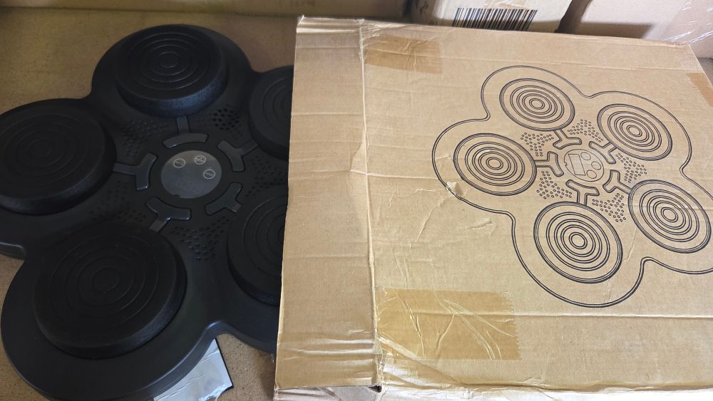 Lot 287 – Electronic Wall-Mounted Music Boxing Machine with Original Packaging