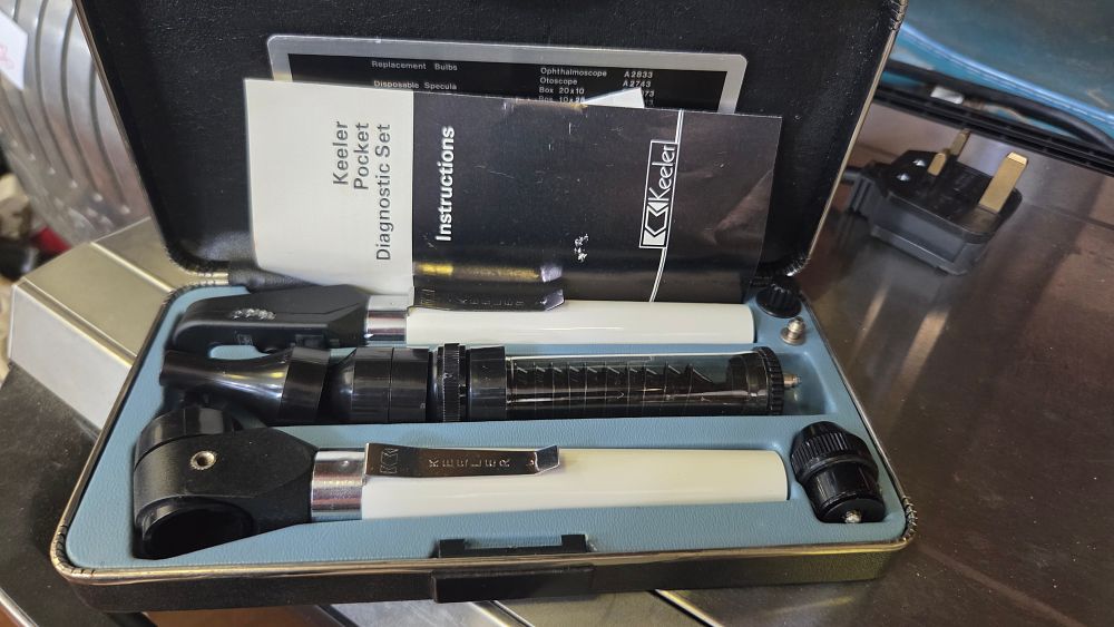 Lot 313 – A Keeler Pocket Diagnostic Set in Original Case