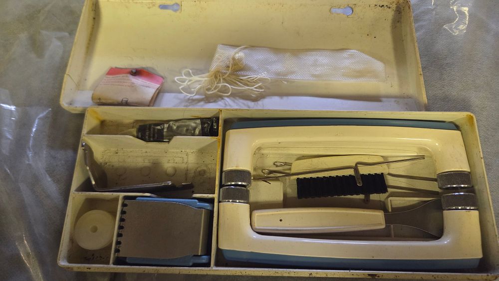 Lot 319 – Vintage Knitting Machine Tools and Accessories, Associated with Brother KH-Series