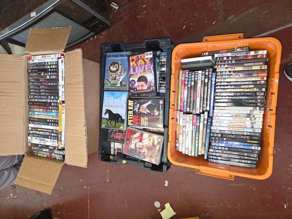 Lot 346 – A Large Collection of Assorted DVDs and Blu-ray Discs