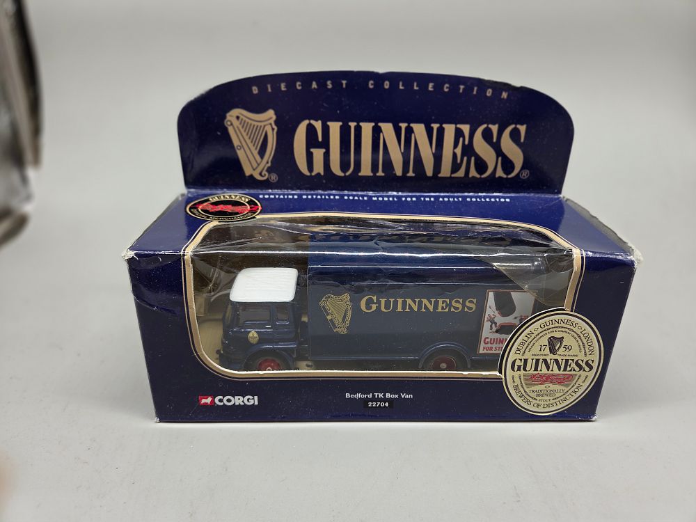 Lot 202 – Corgi Guinness Die-Cast Collection Bedford TK Box Van 22704