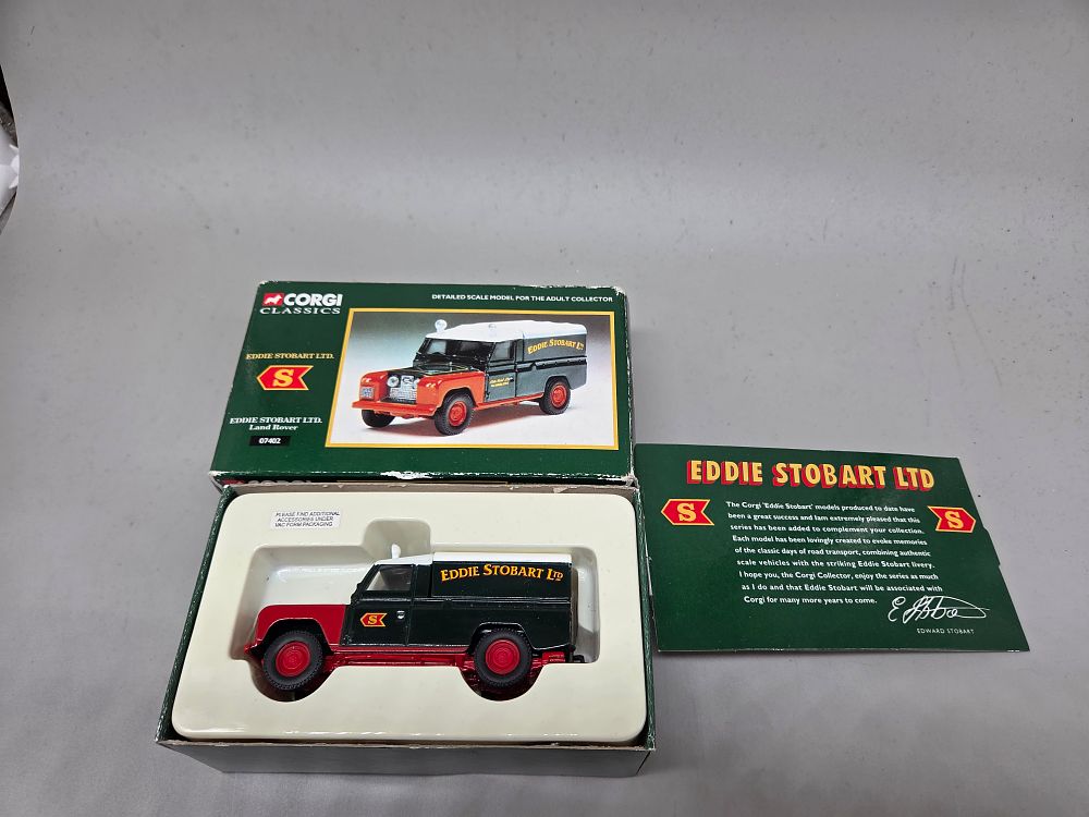 Lot 213 – Corgi Classics 07402 Eddie Stobart Ltd Land Rover