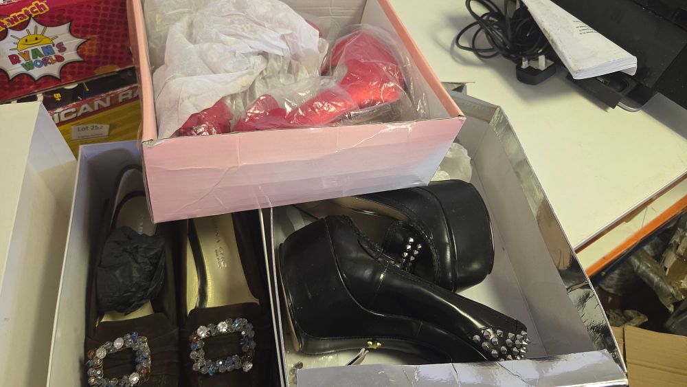 Lot 254 – A Trio of Ladies Shoes including Sabrina Chic Italian Made Examples