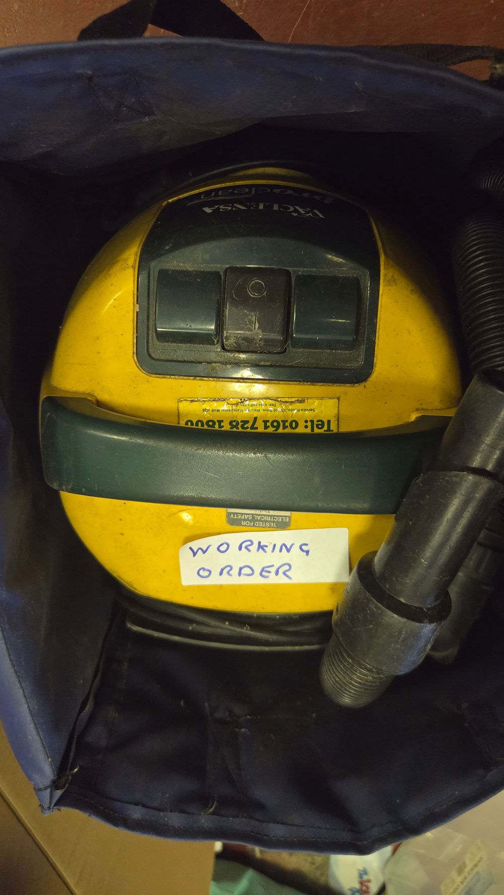 Lot 281 – Vaclensa Proclean Commercial Vacuum Cleaner working order