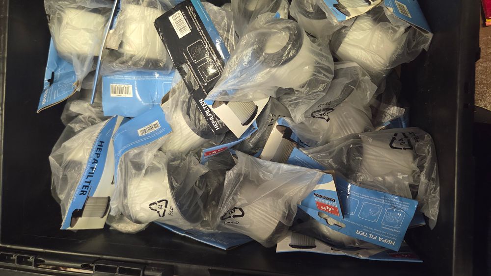 Lot 303 – Approximately 35-45 Synergy Accessories HEPA Replacement Vacuum Filters