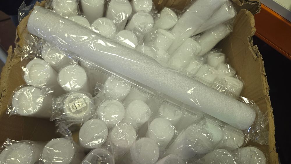 Lot 311 – A Collection of White LED Foam Glow Sticks