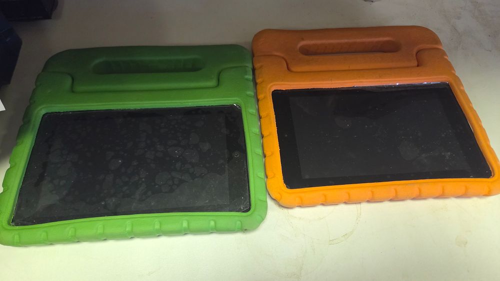 Lot 338 – A Pair of Tablets in Protective Foam Cases