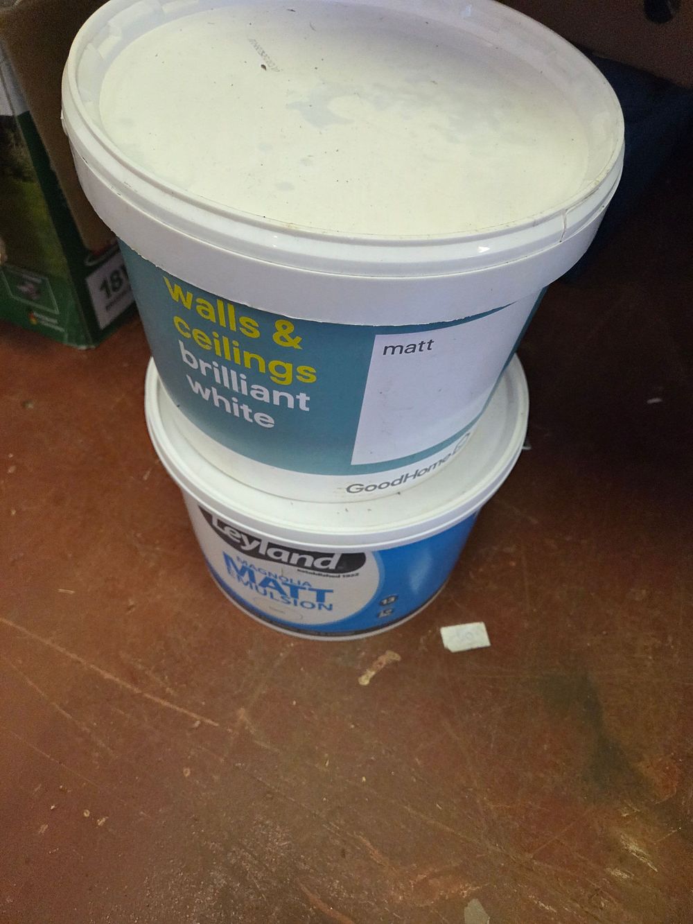 Lot 355 – Two Tubs of Interior Matt Emulsion Paint