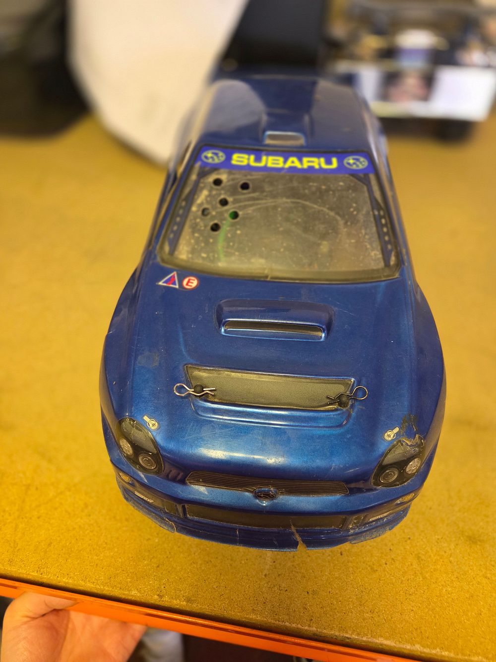Lot 365 – HPI Racing Nitro RS4 RTR 3 Evo 1/10 Scale Radio Controlled Car with Subaru Impreza Body Shell and Manual w/o