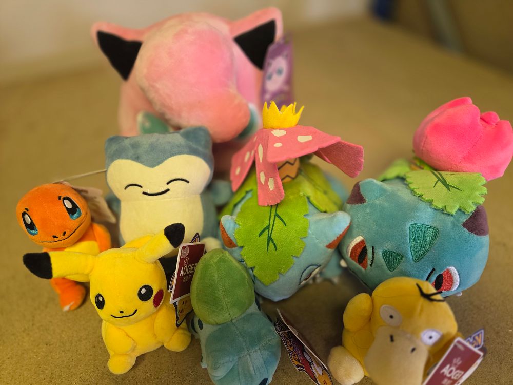 Lot 369 – A Collection of Aoger Licensed Pokémon Character Plush Toys