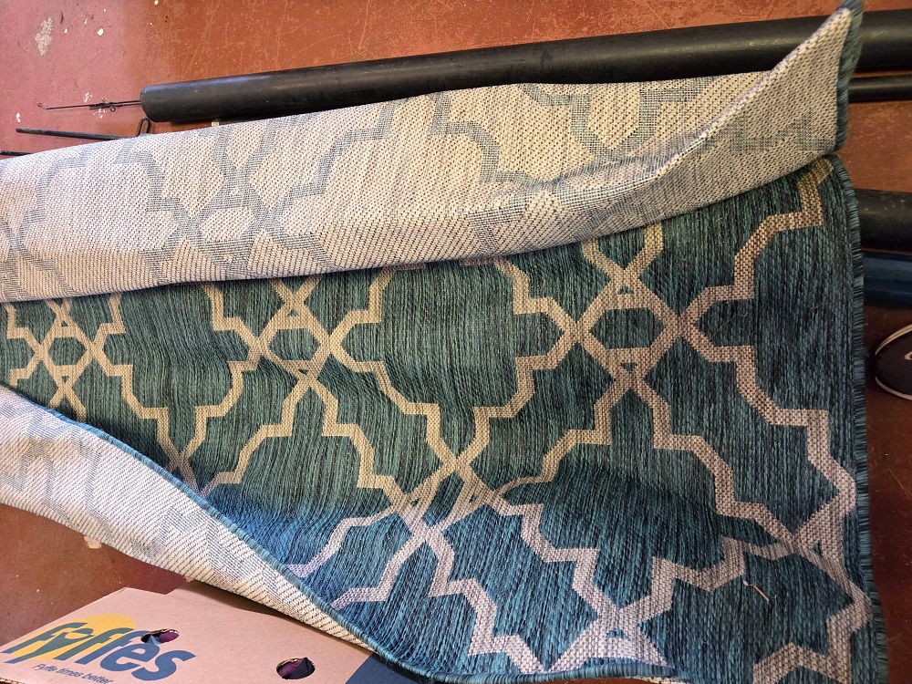 Lot 402 – Kukoon Rugs Habitat Darcy Modern Geometric Flatweave Area Rug 160 x 230 cm