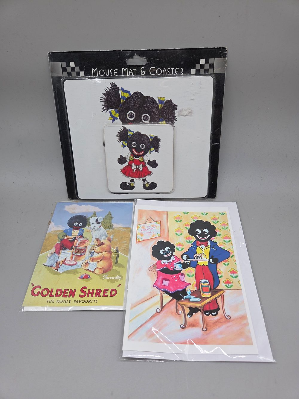 Lot 301 – A Trio of Robertson’s Golly Advertising and Merchandise Collectibles