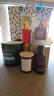 A Group of Contemporary Home Fragrance and Lifestyle Products including Pecksniff's and Marks & 