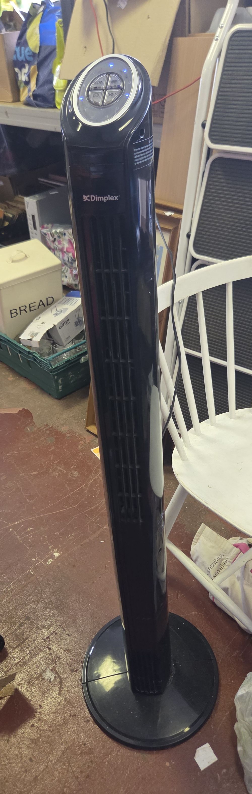 Lot 225 – Dimplex Oscillating Tower Fan in Black working order