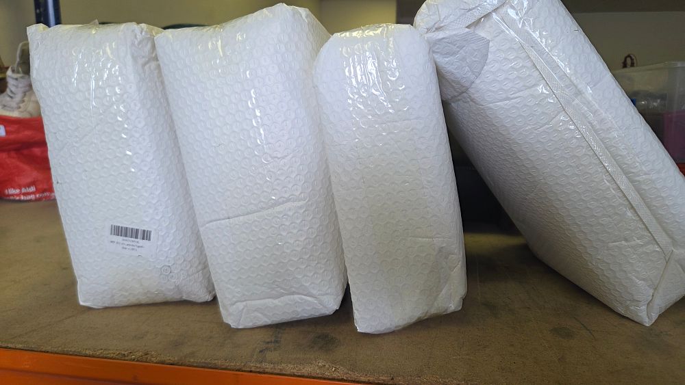 Lot 235 – Four Packs of BCC Bedding 40x40cm Quilted Cushion Pads