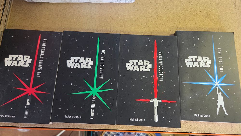 Lot 284 – Four Star Wars Junior Novelisations Egmont UK Ltd, 2015-2017.