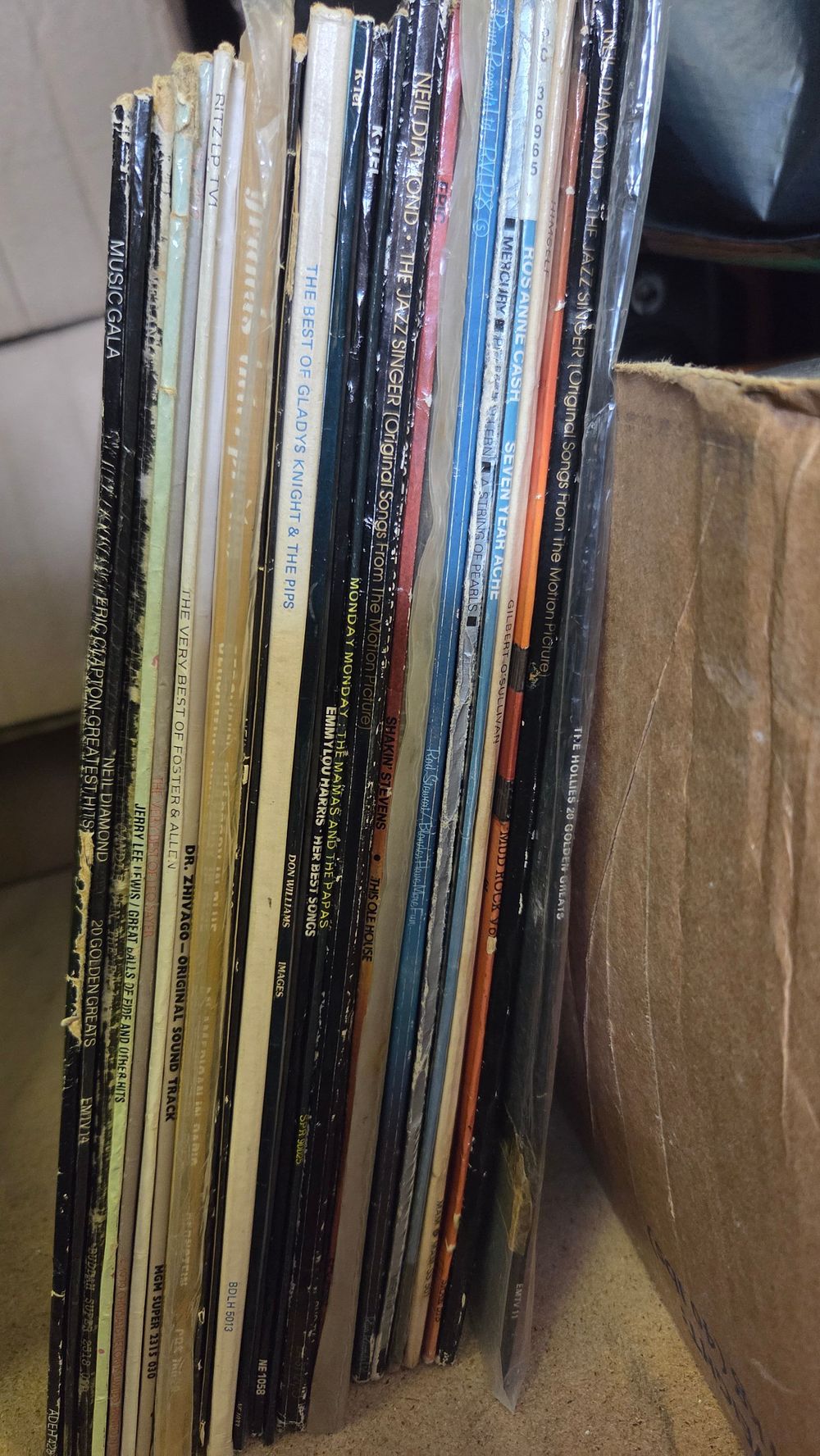 Lot 305 – A Collection of Vinyl LP Records featuring Pop, Rock, and Soundtracks, circa 1970s-1980s