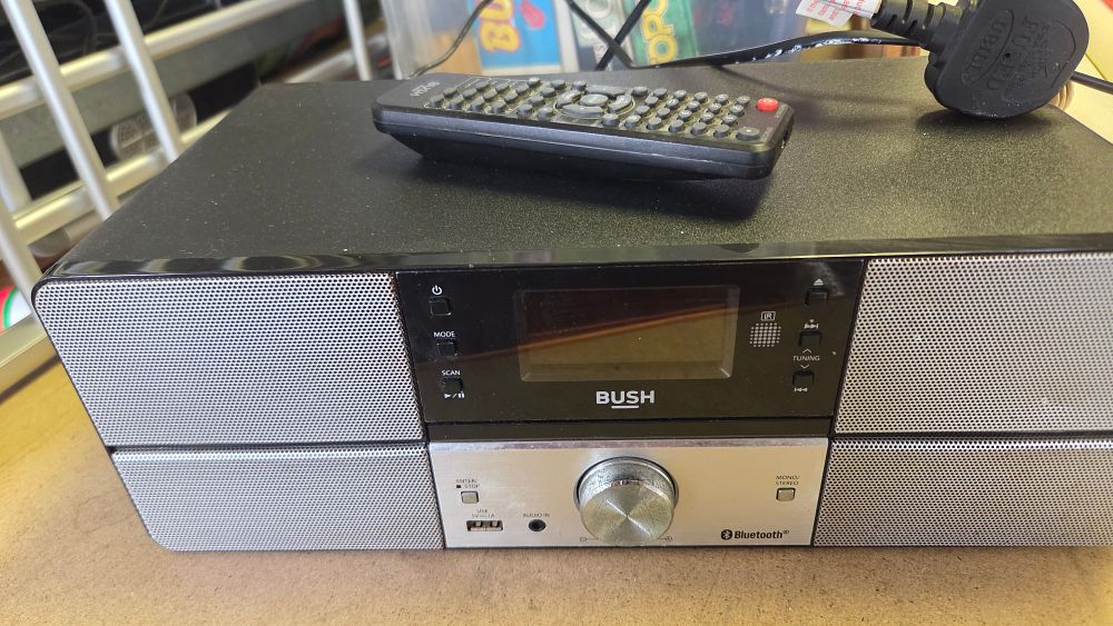 Lot 310 – Bush DAB All-in-One Micro Hi-Fi System with Bluetooth and CD Player