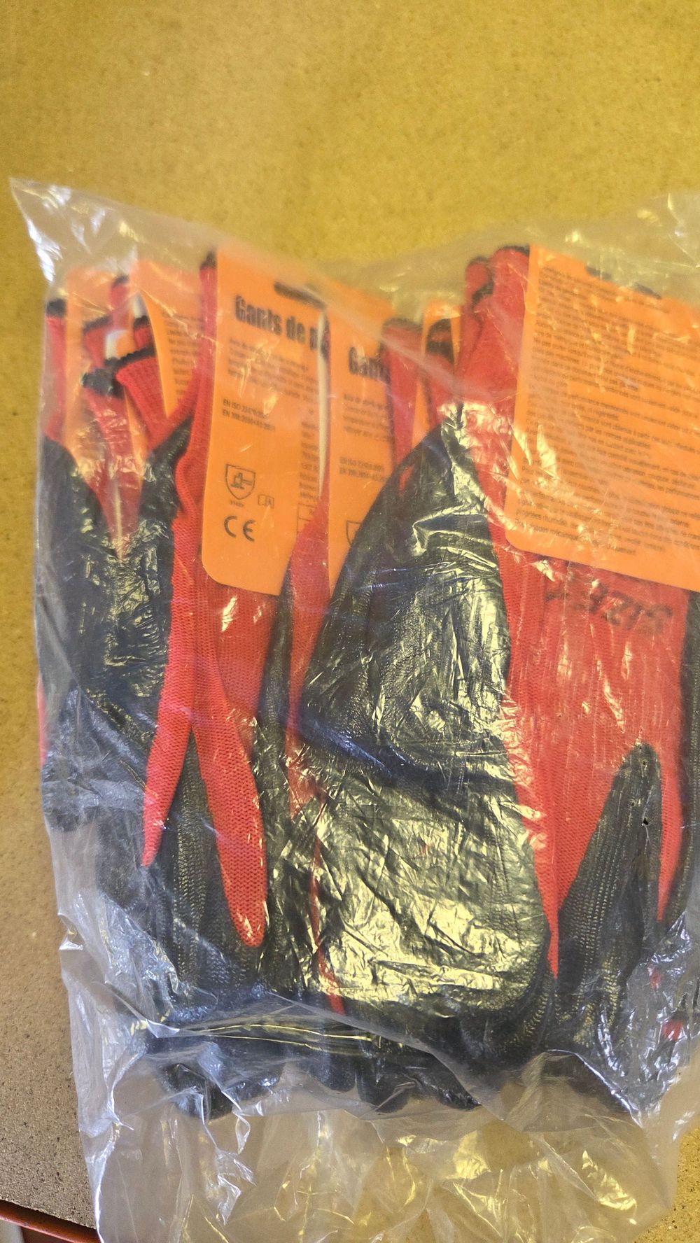 Lot 354 – A Group of Latex Coated Industrial Work Gloves