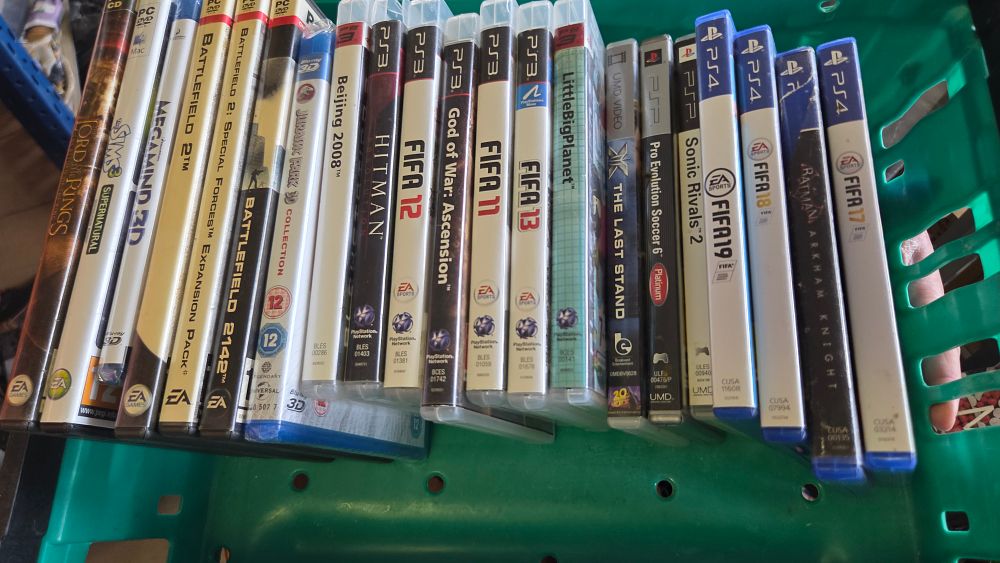 Lot 369 – An Assortment of Video Games and Media for PlayStation 4, PlayStation 3, PSP, and PC