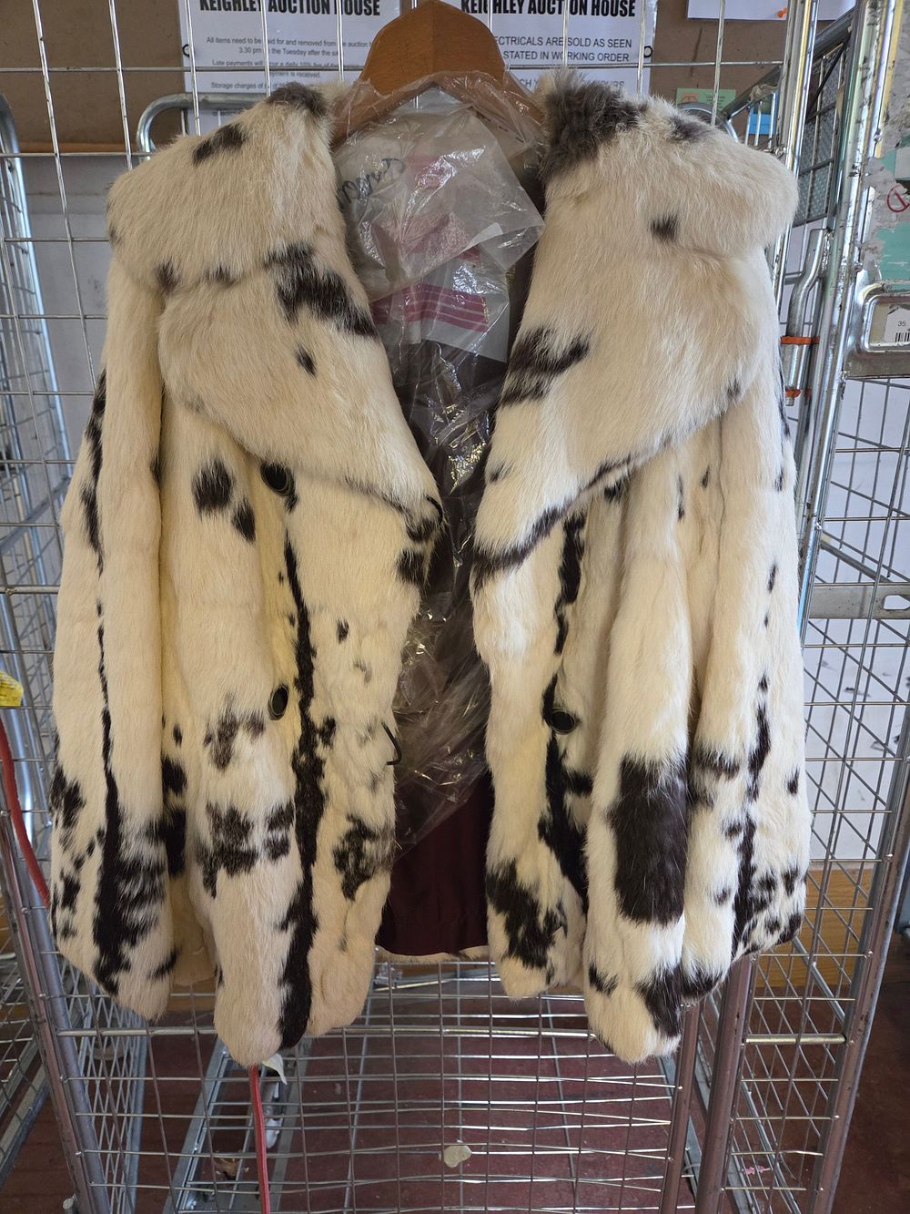Lot 421 – A Mid-20th-Century Animal Print Coney Fur Coat