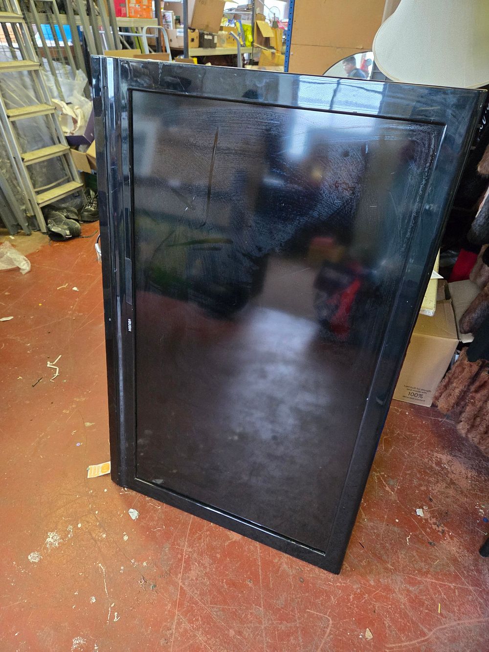 Lot 431 – Bush Model LCD46F1080P 46-inch Full HD LCD Television powers on