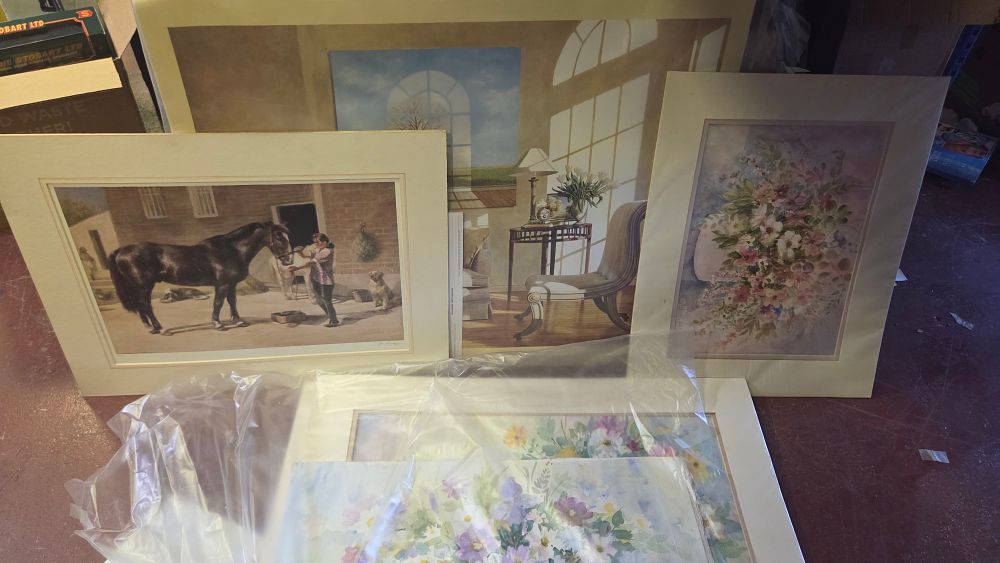 Lot 188 – A Collection of Contemporary Art Prints, including an example signed by Lesley Harrison