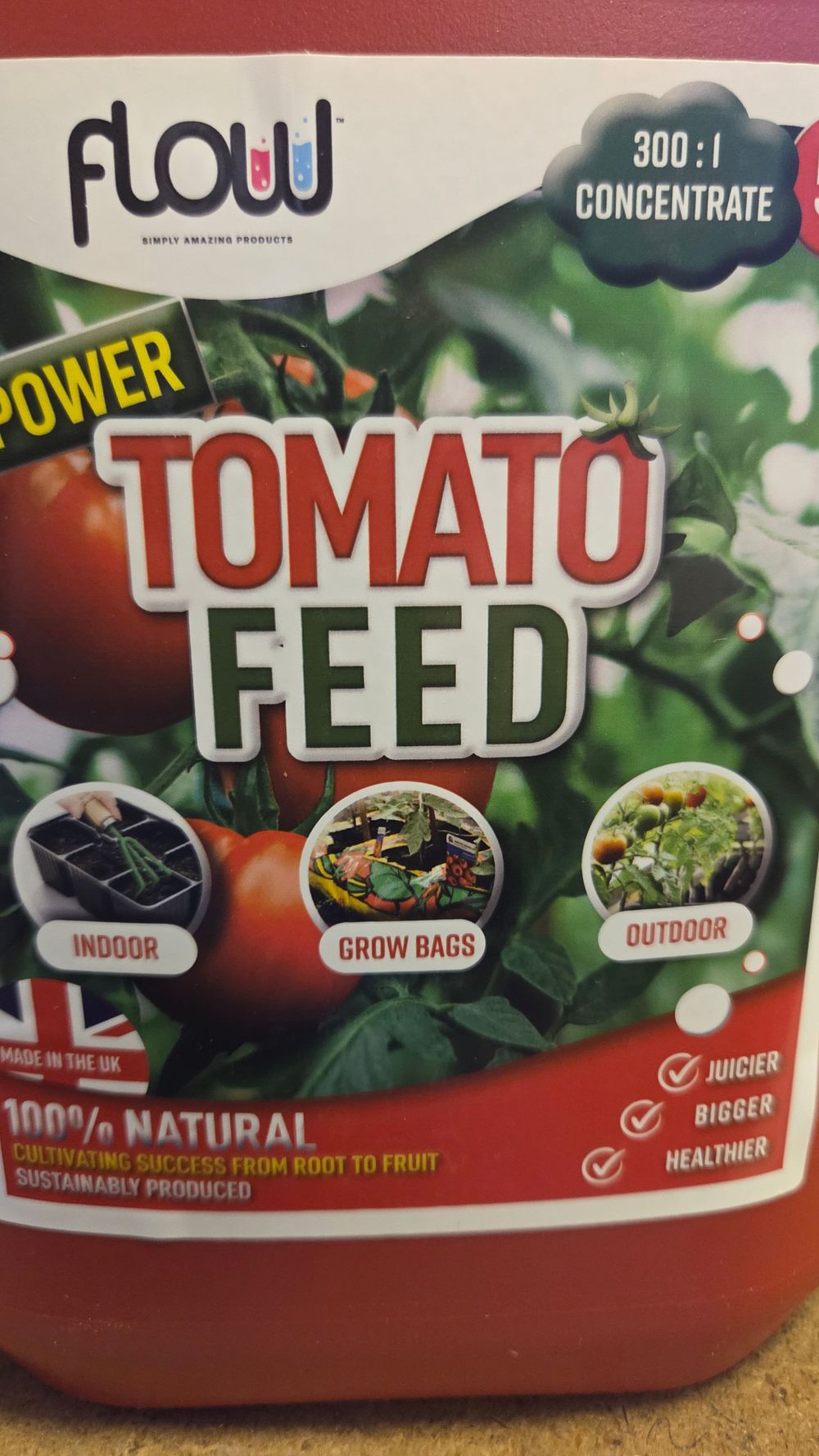 Lot 258 – Flow Power 300:1 Concentrate Natural Tomato Feed