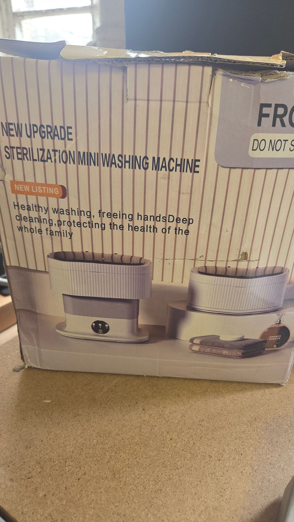 Lot 289 – Portable Foldable 10 Litre Sterilisation Mini Washing Machine