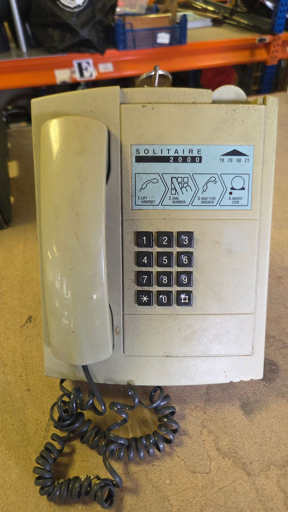Lot 310 – Solitaire 2000 Payphone with Key