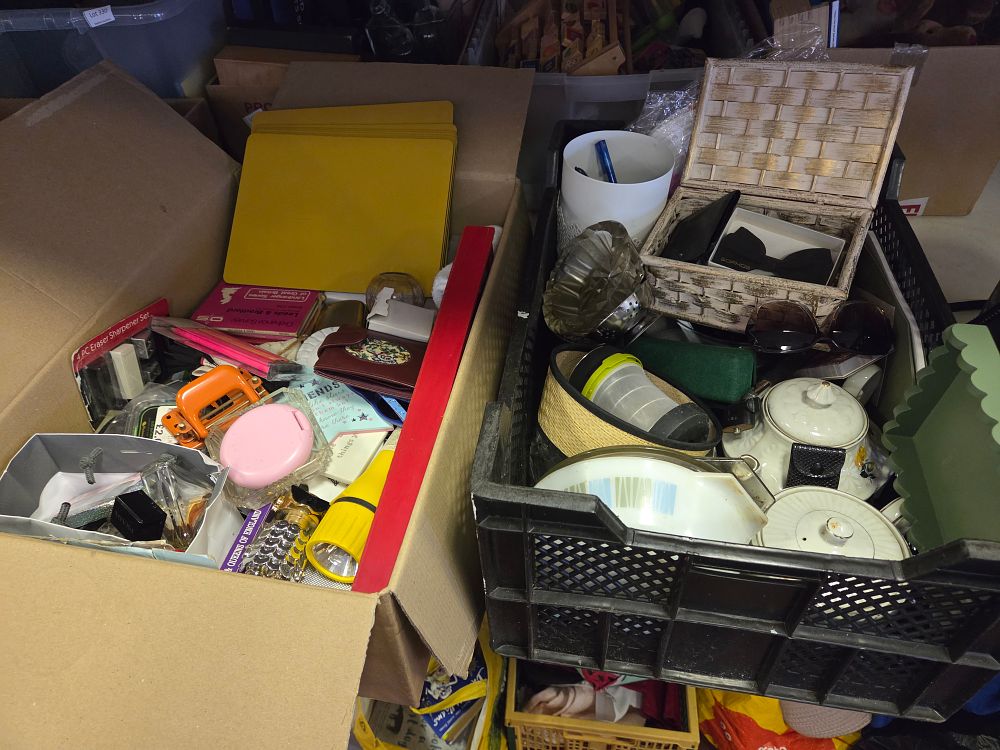 Lot 333 – Two Boxes of Household and Decorative Items