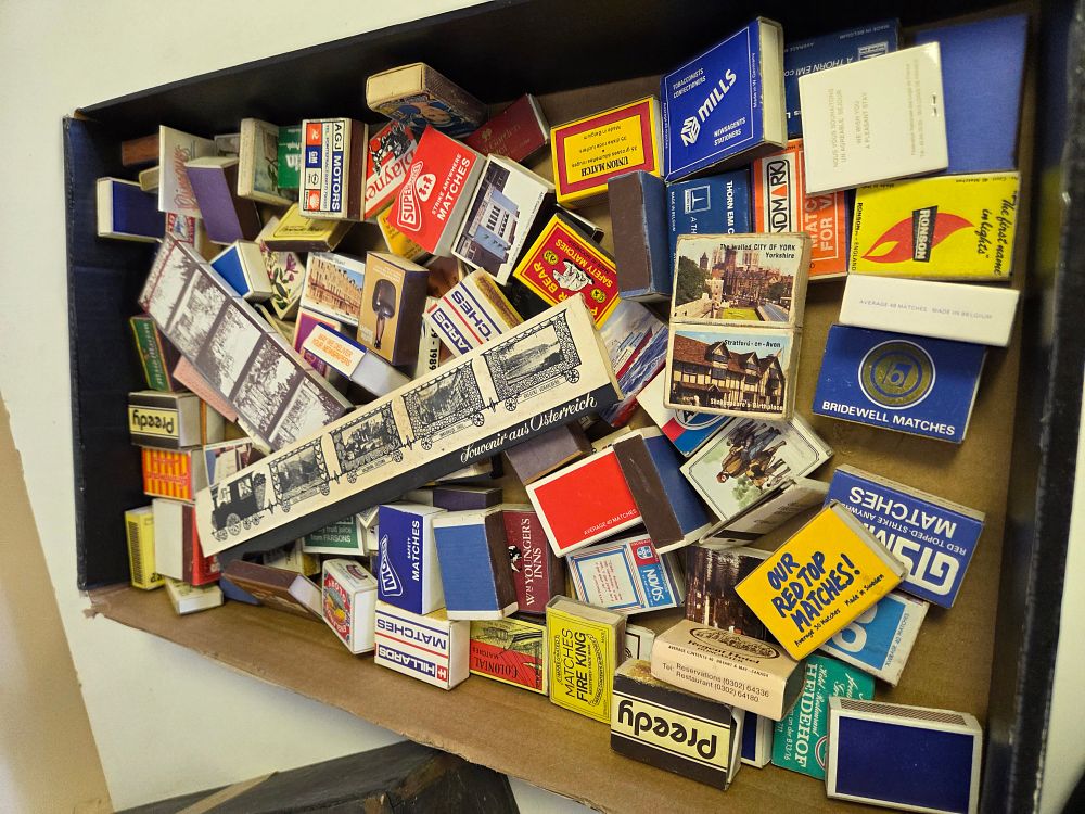 Lot 353 – A Collection of Vintage and Souvenir Matchboxes and Matchbooks