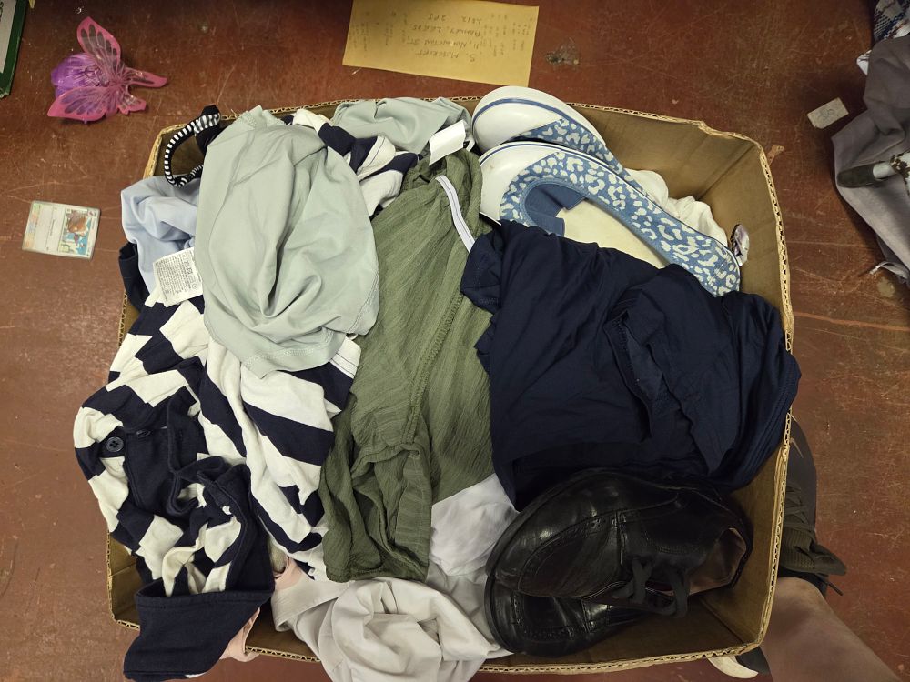 Lot 364 – An Assortment of Pre-owned Apparel, Footwear, and Accessories
