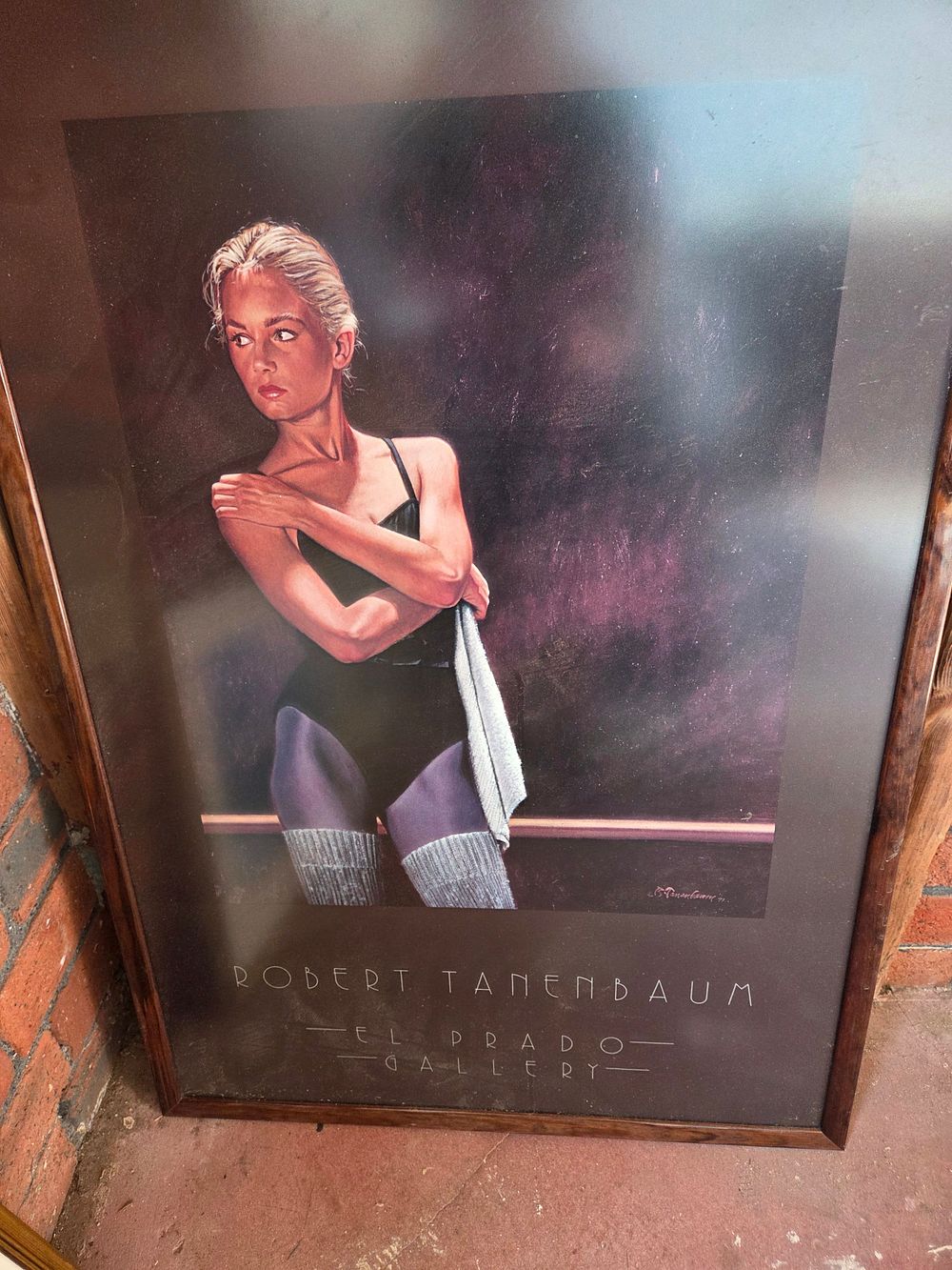 Lot 435 – Robert Tanenbaum, Ballerina, El Prado Gallery Exhibition Poster