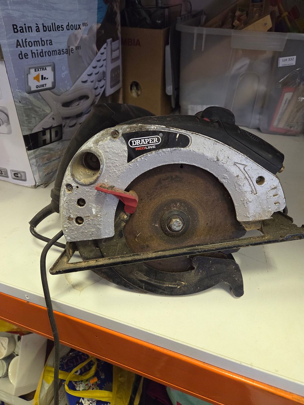 Lot 337 – A Draper Redline Corded Circular Saw