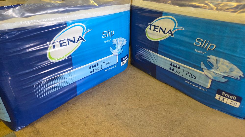 Lot 215 – TENA Slip Plus Adult Incontinence Briefs, Size Small